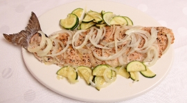 Thumbnail image for Alaskan wild caught Salmon steamed in Champagne
