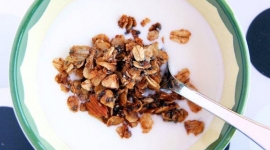 Thumbnail image for Chia Seed Granola with Walnuts and Almonds