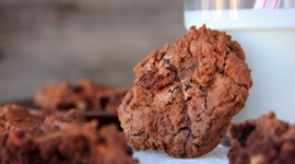 Thumbnail image for Chocolate Pecan Brownie Cookies
