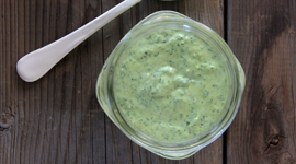 Thumbnail image for Fresh Kale Mayo on Coleslaw