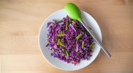 Thumbnail image for Ground Buffalo with Cabbage & Asparagus