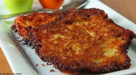Thumbnail image for Grumbeerpannekuche/ German Potato Pancakes