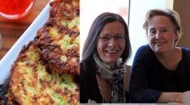 Thumbnail image for Guestspeaker Alice Waters and Potato Zucchini Pancakes