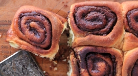 Thumbnail image for Nutella Buns (Rolls) with Pecans and Cinnamon