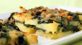 Thumbnail image for Potato and Spinach Gratin