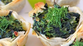 Thumbnail image for Spanakopita Cups Appetizer Recipe