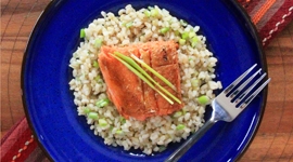 Thumbnail image for Thai Red Curry Salmon & Coconut Brown Rice