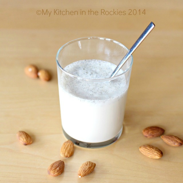 Milk made with Almonds